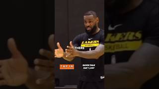 LeCoach Mic’d Up 🏀 #lebronjames #lakers #basketballmotivation #basketballcoach