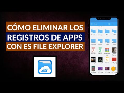 Cómo Eliminar Todos los Archivos o Registros de las Aplicaciones con File Explorer File Manager