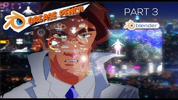 Anime 2D production in Blender greasepencil (2.79 series)