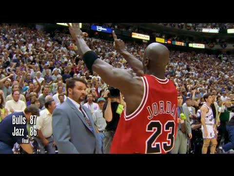1998 NBA Finals - Chicago Bulls vs Utah Jazz - Game 6 HD