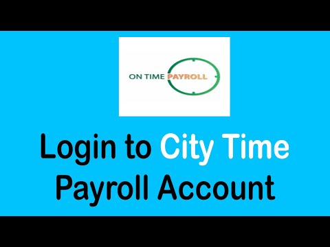 How To Login to City Time Payroll Account | CityTime Timekeeper Portal Sign In