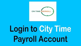 How To Login to City Time Payroll Account | CityTime Timekeeper Portal Sign In screenshot 2