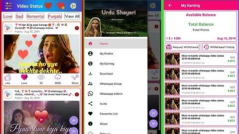 Whatsapp Status App Pro Earning System Add Aia File By Technical Guruji Pakistan