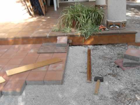 Adoquinado de patio youtube Concrete decoración patio