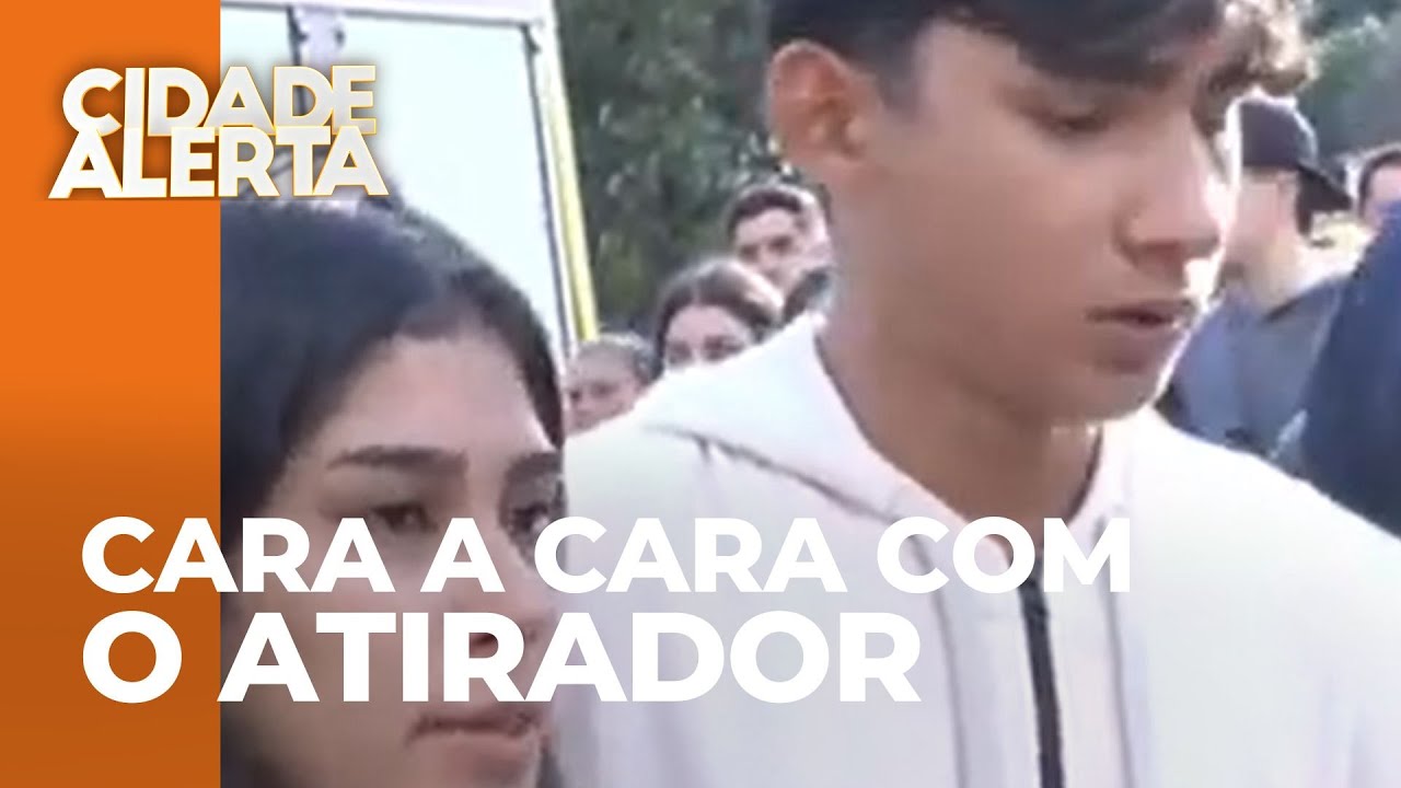 Relato de aluna que ficou cara a cara com atirador em Cambé