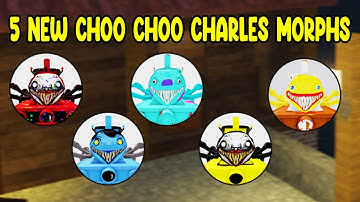 UPDATE - How to Find ALL 5 NEW CHOO CHOO CHARLES MORPHS in Find The Choo Choo Charles Morphs