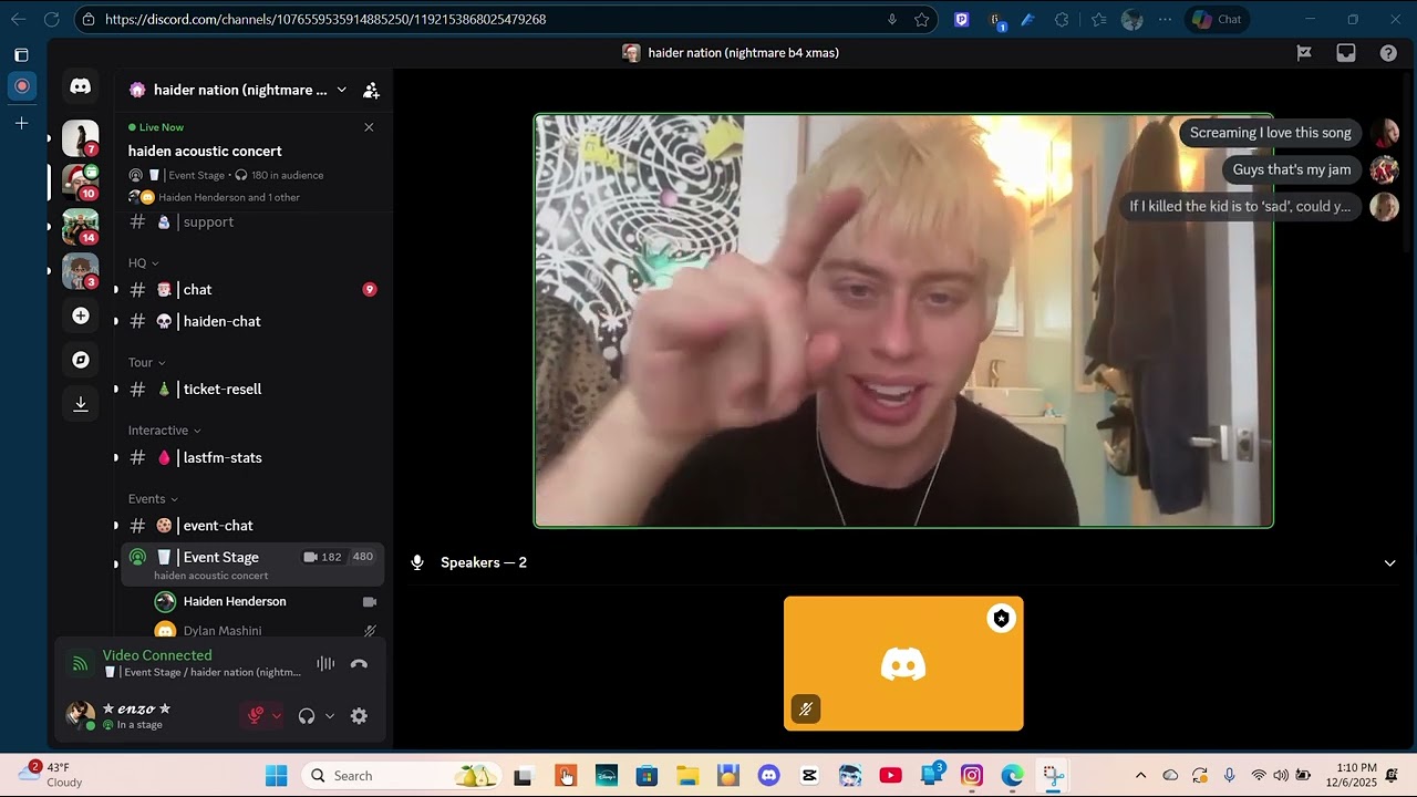 Good TV and dump him haiden henderson (acoustic)