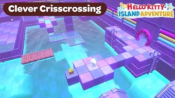 Clever Crisscrossing Puzzle Walkthrough 🧩 Hello Kitty Island Adventure