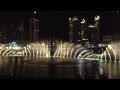 Fountain show at Burj Khalifa in Dubai Sept 2013