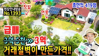 (급매) 거래 절벽이 만든 가격!! 맑은 천변 정남향의 햇살 가득 강원도 정선 전원주택 매매 급매물 개인적 사정으로 급하게 처분합니다 정선부동산  발품부동산TV