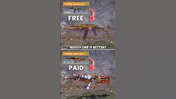Free vs Paid Legendary Gun in CODM
