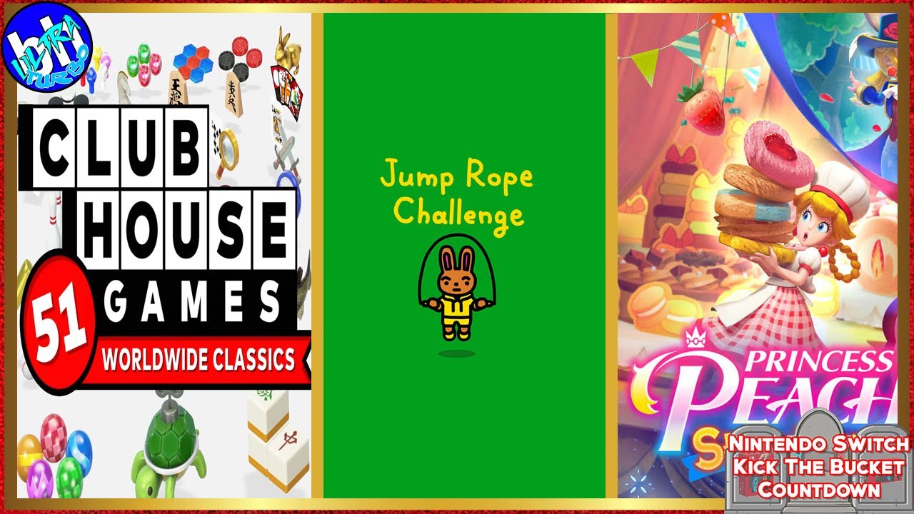 Peach Jump Rope Grab Bag! (Clubhouse Games: 51 Worldwide Classics & Jump Rope Challenge ...