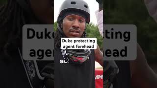 Duke try a protect agent massive forehead #dukedennis #kaicenat #agent00 #ampsummer #amp