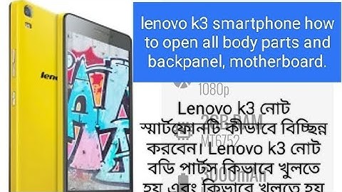 how to disable and open Lenovo k3 note smartphone