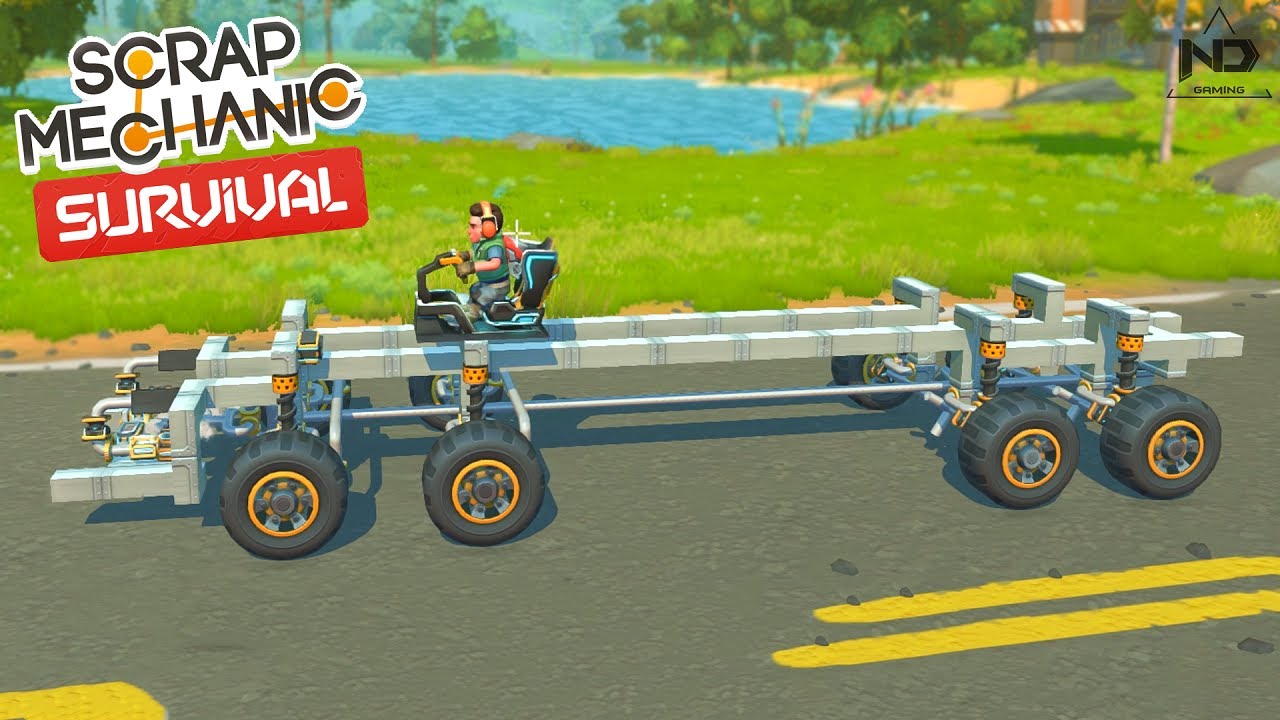 Машины в scrap mechanic схемы