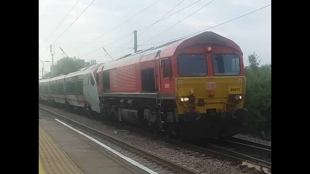 (Stadler Drag) 66001 (2 Tone) - 745102 Pass Stowmarket P2 (20/06/2019)
