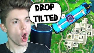 USING AMAZON ECHO TO WIN A FORTNITE GAME!