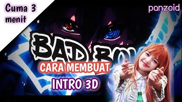 CARA MEMBUAT INTRO 3D di Android,cuma 3 menit !! Terbaru