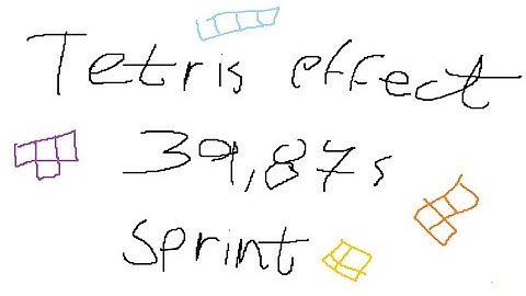 Sub 40s Sprint - Tetris Effect Connected