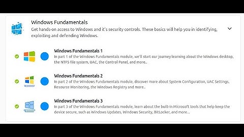 [Test Video] TryHackMe Learn Pre Security Windows Fundamental