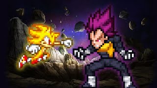 Sonic V3(All Forms)(New) VS Vegeta Ultra Ego in Jump Force Mugen