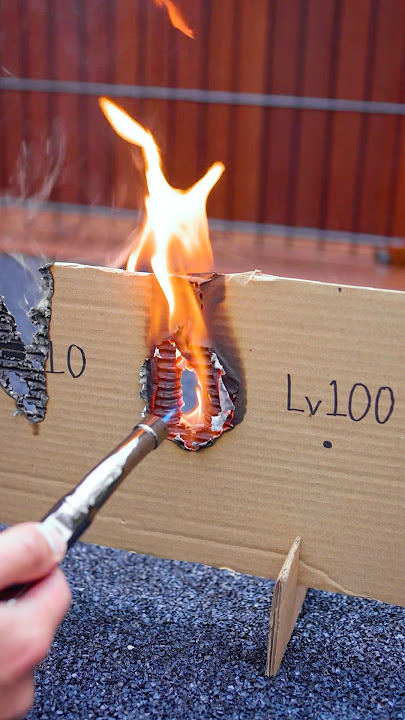 Level 1 vs Level 100 Lighter