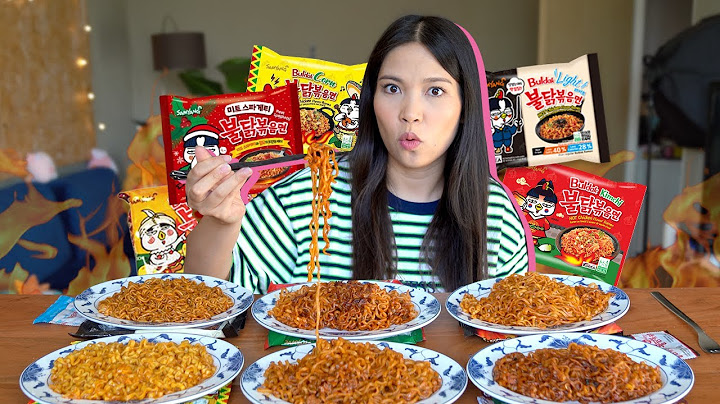 I eat all the NEW hottest noodles there are (bad #2)