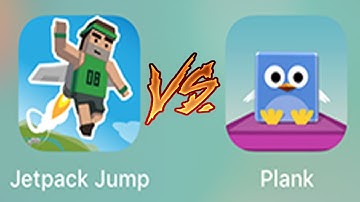 Jetpack Jump vs Plank - iPad Gameplay