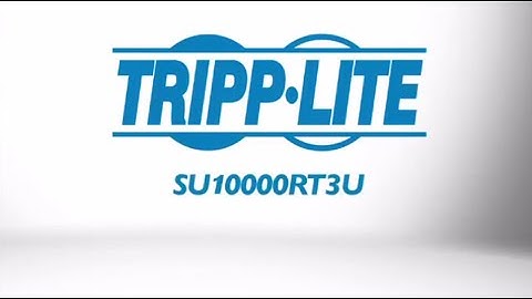 Tripp Lite SU10000RT3U SmartOnline UPS System