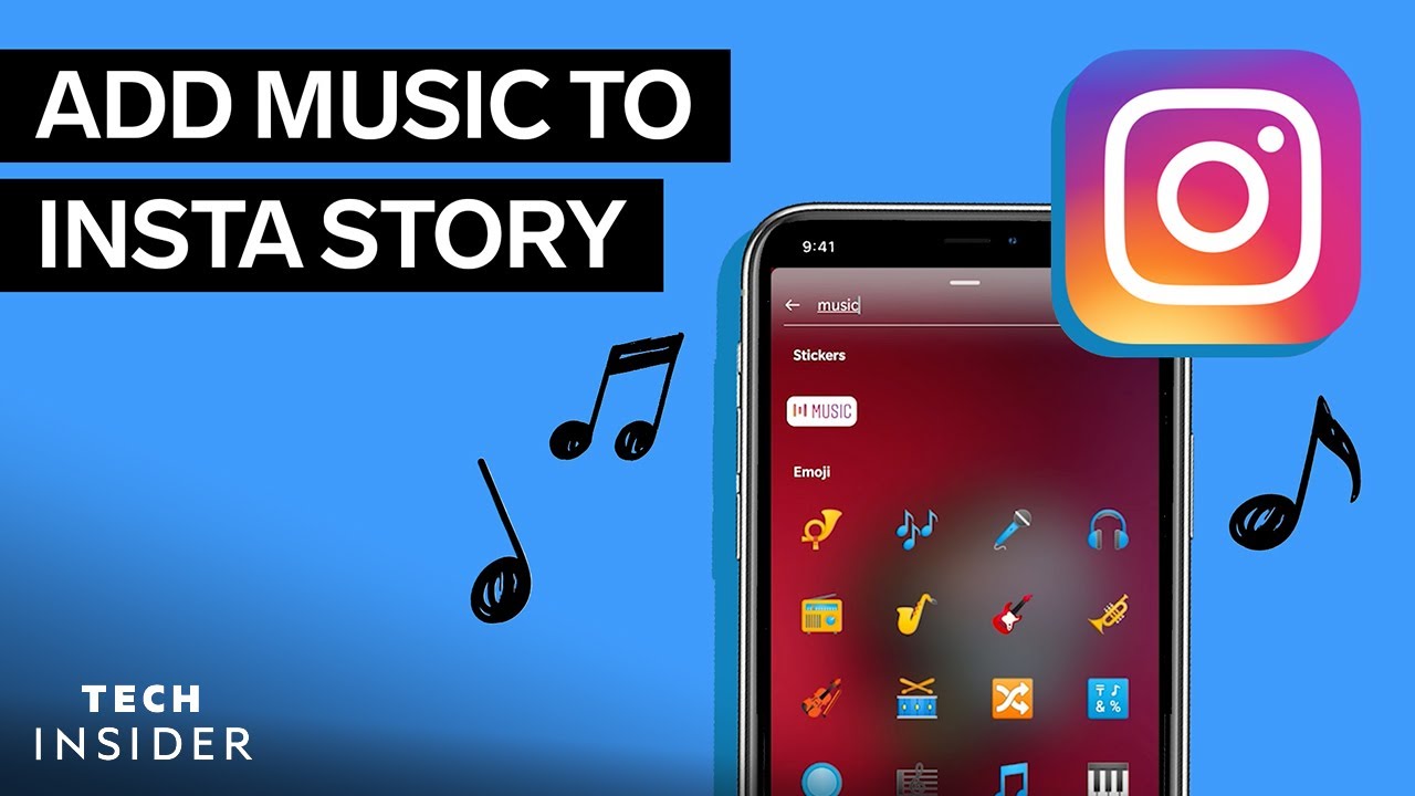 How To Add Music To Instagram Story (2022) - YouTube