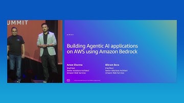AWS Summit Sydney 2025: Building Agentic AI applications on AWS