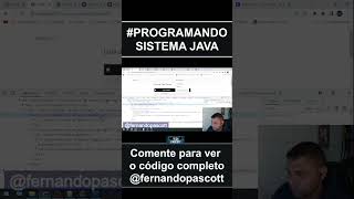 #5 #LIVE5 Programando Sistema do ZERO com Java - JSP - HTML - CSS - Mysql #coding #livecode #java