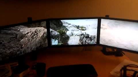 ATI AMD Eyefinity Test