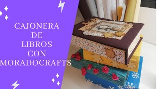 Estantería de Libros, hecho a mano, Colaboración con Morado Crafts.