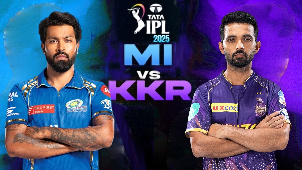 🔴Live: MI vs KKR - Tata IPL 2025 - Match #41 - Cricket 24 Gameplay | # ...