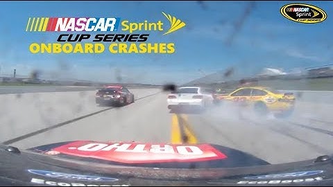 2015 NASCAR Sprint Cup Onboard Crashes (Part 1)