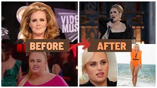 Adele Vs REBEL WILSON Weight Loss Transformation 😱