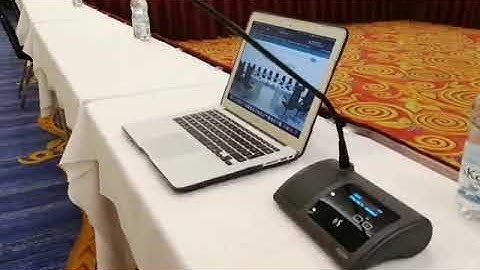 VISSONIC CASE - New Generation Full Digital Wi-Fi Wireless Conference System, Instantly Setup!