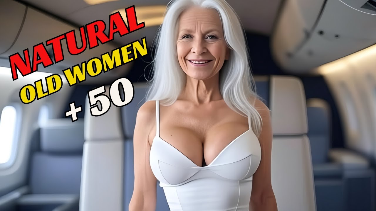 Natural Older Women Over 50 - Age-Defying Style: The Asymmetrical Neck Wrap Draped Dress