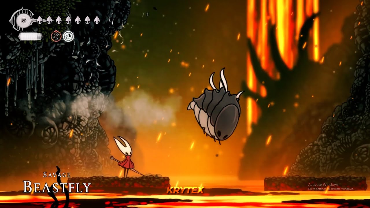 Hollow Knight Silksong | Savage Beastfly 2 – Far Field (No Commentary)