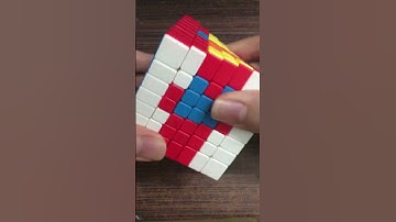 How To Make ❤️ On The 7x7 RUBIK’S CUBE