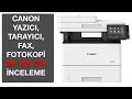 Canon MF426DW Yazıcı,Tarayıcı,Fax, Fotokopi - Ön İnceleme, Menü