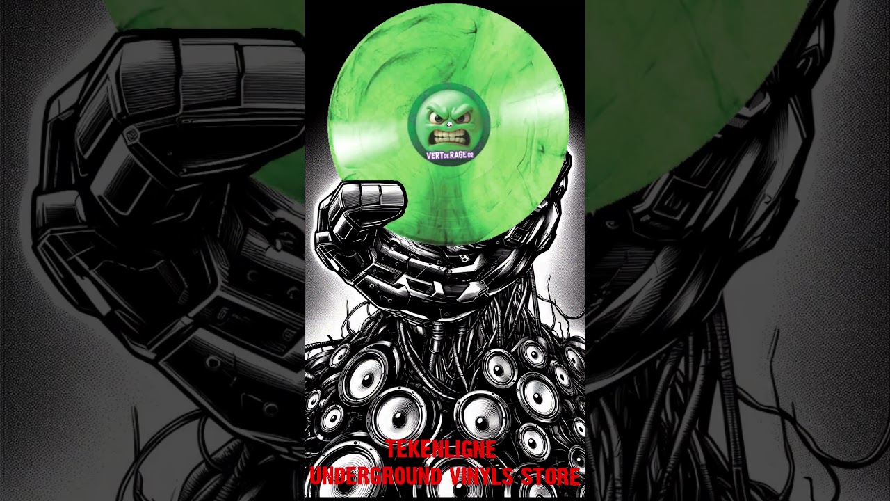 Vert De Rage 02 - www.TEKENLIGNE.fr : vinyls shop
