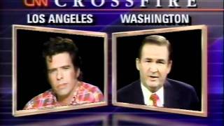 Vignette de la vidéo "Mojo Nixon vs. Pat Buchanan / CNN Crossfire 1990 (part 1)"