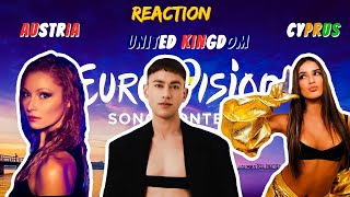 ESC 2024 REACTION / Silia Kapsis - Liar / Kaleen - We Will Rave / Olly Alexander - Dizzy