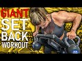 "KILLER" Giant Set Back Workout (Must Try)