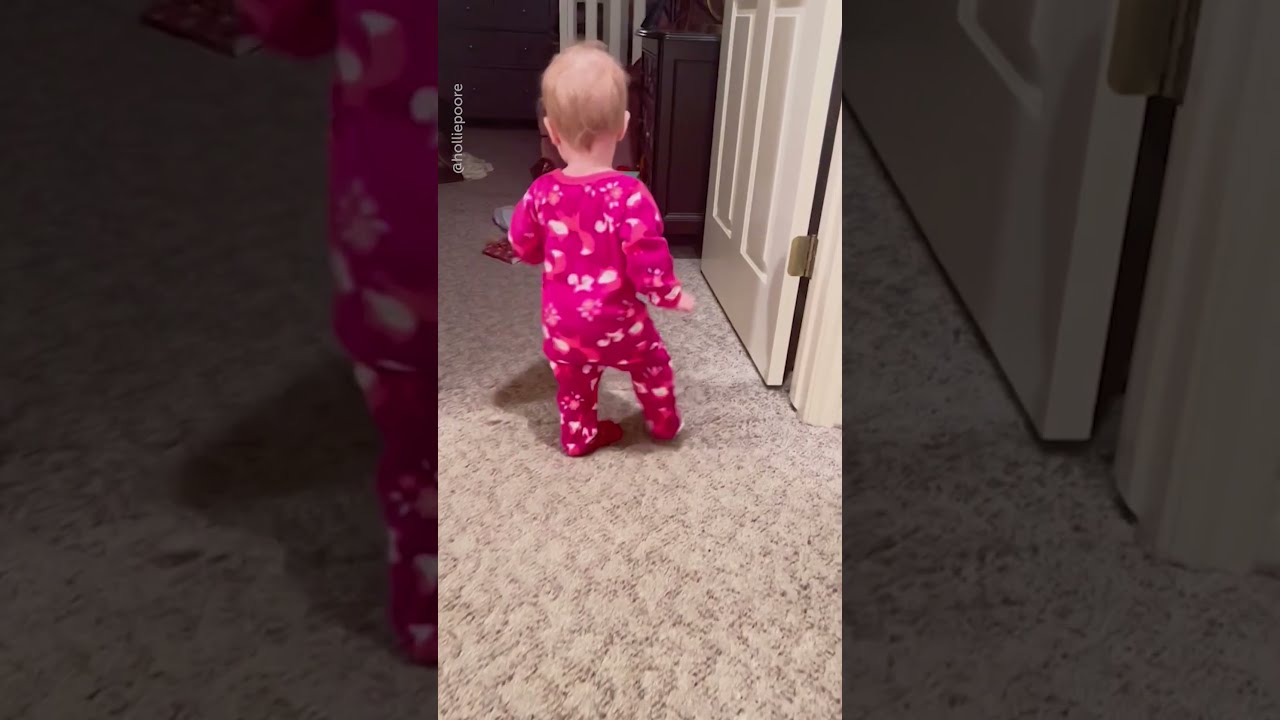 BABY GIRL GETS SCARED BY HER MOTHER