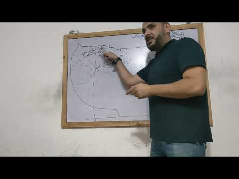 جبال وهضاب الوطن العربي علي الخريطة