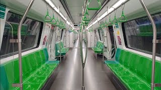 シンガポール地下鉄東西線 一番新しい系統 車内散策 R151 833/834 (Interior)