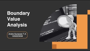 Black Box Testing - Boundary Value Analysis